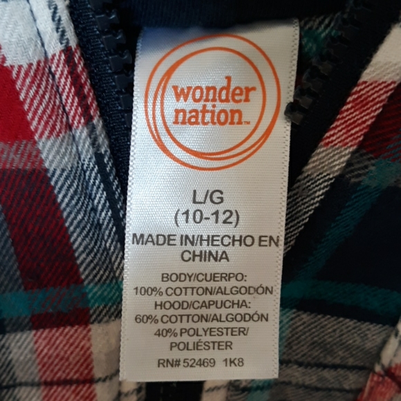 Childs Hooded Shirt Jacket - Picture 6 of 6